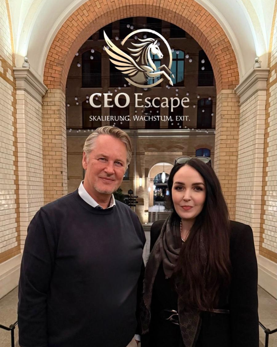 CEO Escape Team - Alexander Woelke und Natalie Christahl